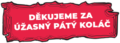 Děkujeme za úžasný pátý koláč